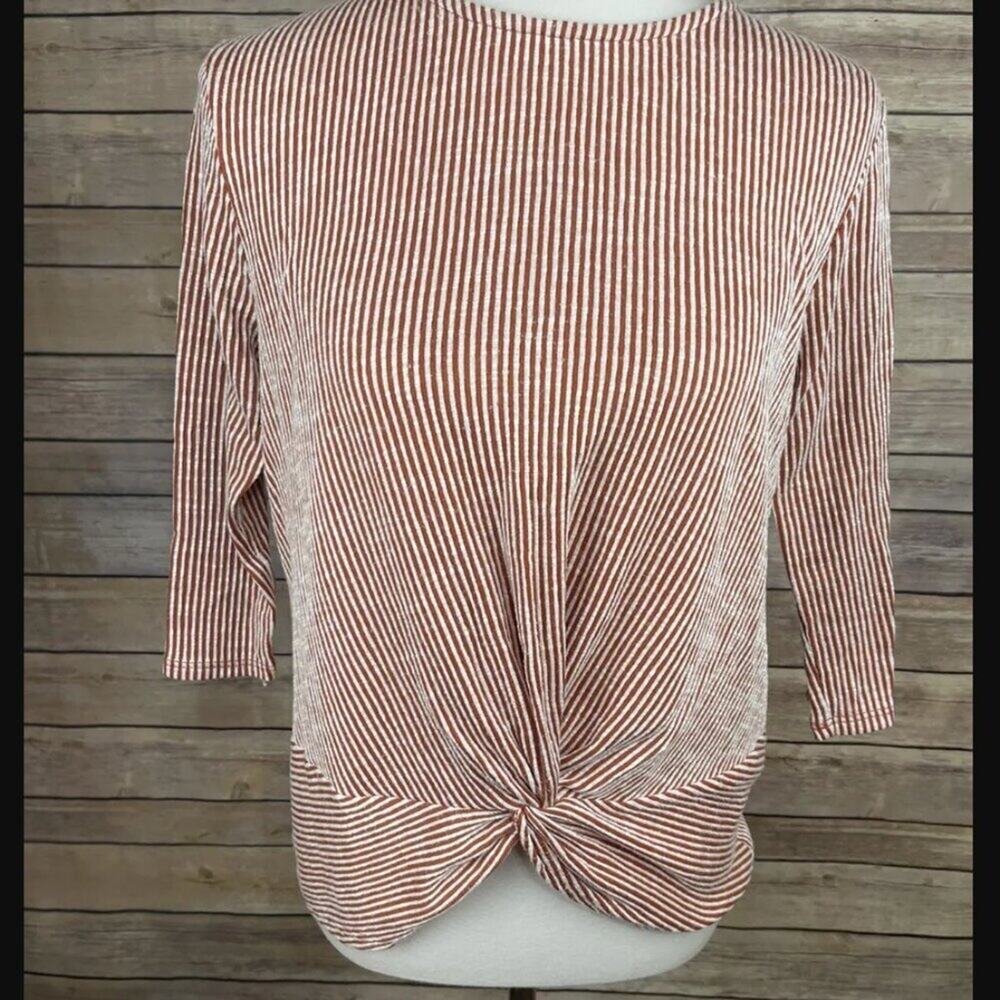 W5 Candy Striped Top sz M